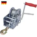 Produktbild: Handwinde Seilwinde Boot Seilzug Seilhebezug Handseilwinde Winde Haken 8m 10m