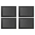 Produktbild: ASA Selection 78055076 Weboptik Tischset, 46 x 33 cm, Polychlorid, anthrazit (4 Stück)