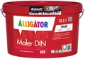 Produktbild: 3x Alligator MalerDIN Stumpfmatte Dispersions Innenfarbe 12.5 L Wandfarbe