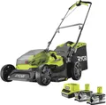 Produktbild: B-Ware Ryobi RY18LM37A-240 Akku-Rasenmäher 37cm inkl 2x4Ah Akku & Ladegerät