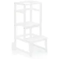 Produktbild: Fillikid Lernturm Vista, Weiß, Holz, Buche, 90x40x46 cm, Babymöbel, Hochstühle & Zubehör, Lerntürme