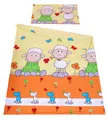 Produktbild: BabyLux Babybettwäsche BABYLUX Kinderbettwäsche 2 Tlg. 90 x 120 cm Bettwäsche Bettbezug Kind, 4. Orange Schaf 90x120