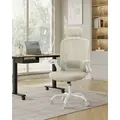 Produktbild: SONGMICS Bürostuhl ergonomisch, Schreibtischstuhl, Drehstuhl mit Mesh, gepolsterte Lendenstütze, Wippfunktion, 53 cm große Sitzfläche