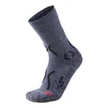 Produktbild: UYN COOL MERINO HERREN TREKKINGSOCKEN, Medium Grey Melange/Black, 39/41