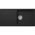 Produktbild: Schock Einbauspüle Fomhaus D-100L A Onyx - Auflagespüle - Schwarz