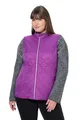 Produktbild: Ulla Popken Damen Weste dunkles magenta 54+
