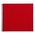 Produktbild: goldbuch Spiralalbum Bella Vista ohne Fenster 35x30 40 schwarze Seiten rot