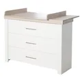 Produktbild: Roba Wickelkommode Lucy mit Wickelansatz 3 Soft-Close-Schubladen TOP