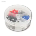 Produktbild: Aderendhülsen-Sortiment, für 0,5-2,5mm² Kabel, isoliert, 400er Set Presshülsen