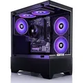 Produktbild: BEASTCOM Q3 | Essential Gaming PC | PC Gamer | AMD Ryzen 5 4600G 6X 4,20 GHz 12 Threads | 8GB RAM | 1TB SSD | HDMI | USB 3.2 | WiFi | Windows 11 Pro - Schwarz