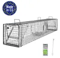 Produktbild: Petigi Lebendfalle Tierfalle 180x34x34 cm Heavy Lebendfalle Marderfalle Fuchsfalle groß