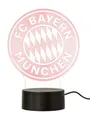 Produktbild: FC Bayern München LED-Logo I Nachtlicht I Lampe I Rot I Fußball