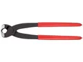 Produktbild: Knipex Ohrklemmenzange schwarz atramentiert mit Kunststoff überzogen 220 mm