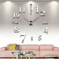 Produktbild: Timelike DIY Wanduhr, DIY Wanduhren Mit 3D Visuelle Aufkleber Modern Design Acryl Wanduhren Geeignet für Home Dekoartikel,Restaurant, Büro und Hotel Silber