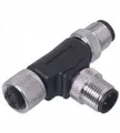 Produktbild: Pepperl+Fuchs 198843 T-Verteiler M12 Stecker, gerade, Buchse, gerade Polzahl Sensoren: 4 1St.