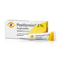 Produktbild: Posiformin® 2% Augensalbe bei Reizzuständen (ohne Konservierungsmittel, mit Bibrocathol) - Augensalbe bei chronischer Lidrandentzündung & nicht erregerbedingten Reizzuständen des äußeren Auges (5g)