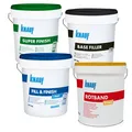 Produktbild: KNAUF Spachtelmasse Fill & Finish/ Super Finish/ Base Filler Rotband Reno 20 kg