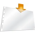 Produktbild: Durable Prospekthülle, DIN A3 quer, PP, transparent, 0,06 mm oben offen, auf A4 gefalzt, Universa... (267119)