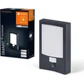 Produktbild: Ledvance Hausnummer SMART+ Outdoor warmweißes Licht (3000 K) smarte WIFI-Technolo, Wandleuchte+Hausnummer & Kamera Lampe Dunkelgrau