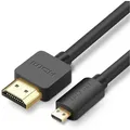 Produktbild: Ugreen 30104 Ugreen Hdmi 3 M Hdmi Typ D (micro) Hdmi Typ A (standard) Schwarz