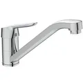 Produktbild: Ideal Standard Ceraflex Küchenarmatur, Auslaufhöhe 143 mm, schnelle Installation, wassersparend 9 l/min (3 bar), Wasserhahn Küchen-Spüle – Chrom (47 x 267 x 172 mm)