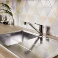 Produktbild: Ideal Standard CeraFlex Küchenarmatur BC129AA chrom, schwenkbarer Auslauf,