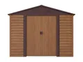 Produktbild: Vente-unique-Gartenhaus aus Metall, verzinkter Stahl, Holzoptik - 6,62 mÃ Â ÂÂ Ã Â ² - ARSEGO