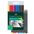 Produktbild: Faber-Castell Grip Fineliner 10 Farben im Etui 151610 FC