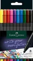 Produktbild: Faber-Castell 151610 - GRIP Finepen, Fineliner, mit metallgefasster Faserspitze