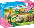 Produktbild: PLAYMOBIL Geschenkset Bäuerin mit Weidetieren, 70608
