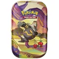 Produktbild: Pokémon -Sammelkartenspiel: Mini-Tin-Box Karmesin & Purpur - Nebel der Sagen - Zwirrfinst (2 Boosterpacks & 1 Stickerbogen)