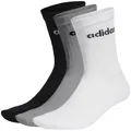 Produktbild: adidas Sportswear Funktionssocken LINEAR CREW CUSHIONED SOCKEN, 3 PAAR (1-Paar) braun 12.5K - 1