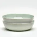 Produktbild: Van Well | URBAN Salatsch.29,5 cm grün 2er Set - Steinzeug Steinzeug große Schüssel für Obst Gemüse und zum Servieren, große Bowl