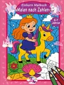 Produktbild: Malen nach Zahlen Einhorn Malbuch für Kinder ab 5–7 Jahren: Mit 50 Ausmalbildern und praktischer Farbschablone zum einfachen Lernen von Farben und Zahlen für Vorschulkinder und Erstklässler.
