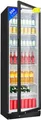 Produktbild: Getränkekühlschrank 347L Glastür schwarz LED Umluft abschließbar KSG 7351