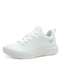 Produktbild: Tamaris Comfort Damen Sneaker flach Sportlich Vegan, Weiß (Offwhite), 40 EU