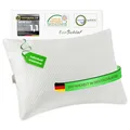 Produktbild: EcoSchlaf® Airflow Kopfkissen – Orthopädisches Kissen – Seitenschläferkissen Nackenkissen aus Memory Foam – Ergonomisches Nackenstützkissen – Nackenschmerzen – Seitenschläfer Pillow – Schlafkissen