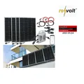Produktbild: (0% MwSt) 600W (4x150W) MPPT-Balkon-Solaranlage + 800W On-Grid-Wechselrichter