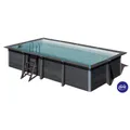 Produktbild: GRE Composite Pool-Set 'Avantgarde' 326 x 124 x 606 cm mit Sandfilter und Trittleiter