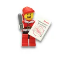 Produktbild: Nr.4 limitierte Sammelfigur Bad Santa Sparnachtsmann - aus original LEGO-Steinen