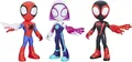 Produktbild: Marvel Spidey and His Amazing Friends Supersized Hero 22.5-cm Action Figures 3-Pack