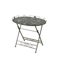 Produktbild: Beistelltisch Rostoptik Lily Gartentisch Terrassentisch HTI-Living