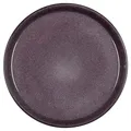 Produktbild: BITZ Teller, Speiseteller, Essteller aus Steinzeug, 27 cm im Durchmesser, schwarz/lila
