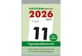 Produktbild: ZETTLER Abreißkalender ZETTLER Tagesabreißkalender XXL 2026 9,9x14,3 cm cm mit Sudokus