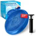 Produktbild: Ballsitzkissen Balancekissen 34cm Durchmesser Orthopädisches SitzBalancekissen Luftkissen Balance-Kissen Balance Pad Kissen Yoga Retoo - Blau