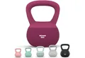 Produktbild: NEOLYMP Kettlebell Soft Kettlebell bodenschonend & leise - stoßdämpfende Kugelhantel, (Soft Kettlebell ideal fürs Homegym Kettlebell 2–12 kg Kugelhantel Set), Kugelhantel mit Eisensandfüllung - ergonomischer Softgriff