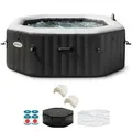 Produktbild: Intex Oktagon Jet & Bubble Deluxe 28458EX - Ø201x71 cm - Whirlpool Spa