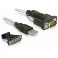Produktbild: DeLOCK 61308 Serien-Kabel Schwarz USB Typ-A DB-9