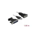 Produktbild: 61308 - Adapter USB 2.0 Typ-A > 1 x Seriell DB9 RS-232 + Adapter DB25