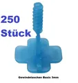 Produktbild: Karl Dahm 250 Stück Gewindelasche Standard 3 mm Verleghilfe Art. Nr. 12515